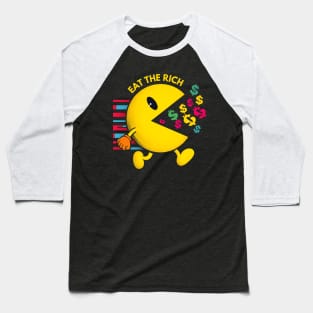 Eat the rich Tax Man Baseball T-Shirt